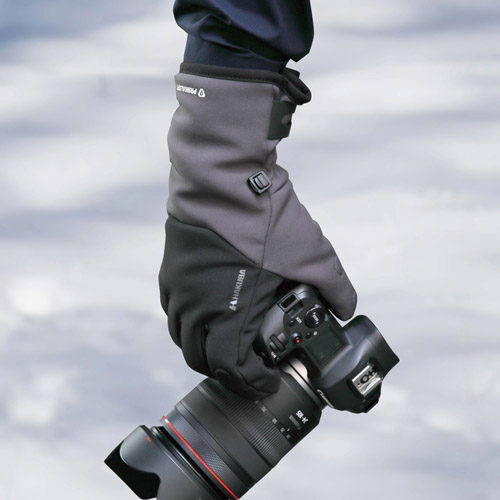 厳冬期の撮影に特化した高性能フォトグローブなど2種各3色 発売