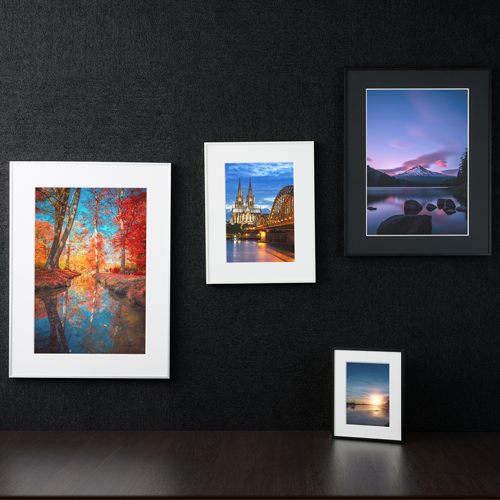 展示会に最適なアルミ額縁 HFA-03 2Lサイズとホワイトを発売